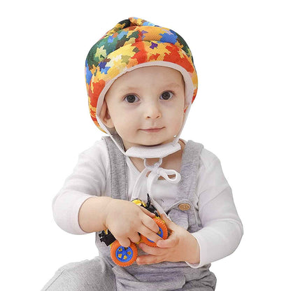 GREUS Baby Helmet for Crawling Walking Adjustable Baby Anti-Fall Head Protection Cushion Pillow Toddler Infant Cap Bumper Bonnet Child Protective Head Guard Hat