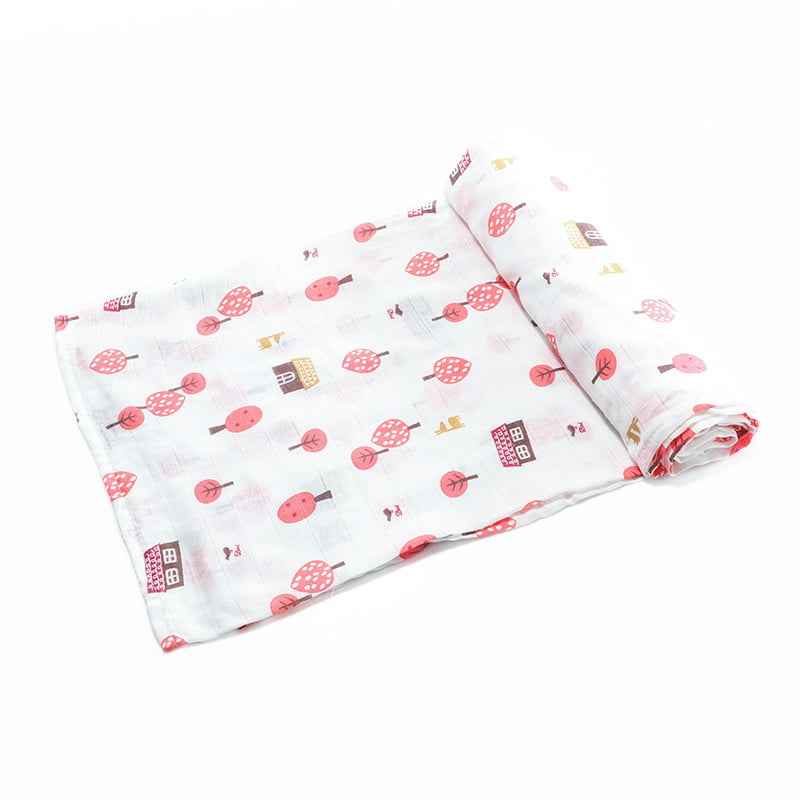 Bamboo Cotton Newborn Blankets and Swaddling Towels