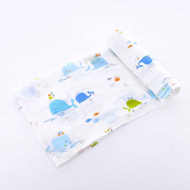 Bamboo Cotton Newborn Blankets and Swaddling Towels