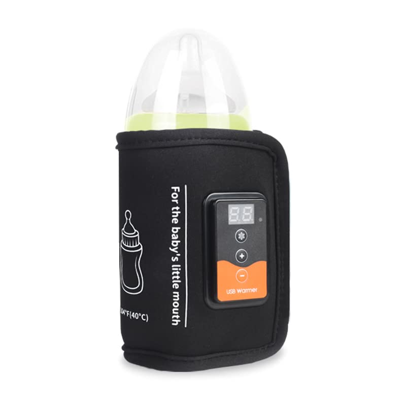 Portable Baby Bottle Warmer USB LED display accurate temperature