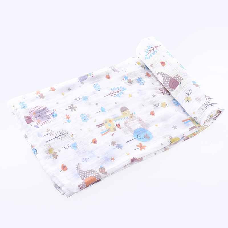 Bamboo Cotton Newborn Blankets and Swaddling Towels