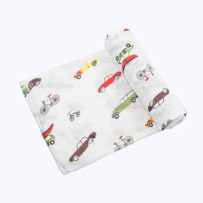 Bamboo Cotton Newborn Blankets and Swaddling Towels
