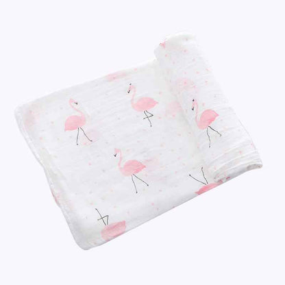 Bamboo Cotton Newborn Blankets and Swaddling Towels