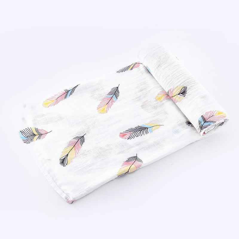 Bamboo Cotton Newborn Blankets and Swaddling Towels