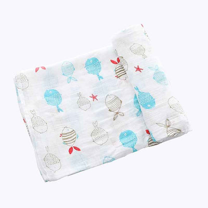 Bamboo Cotton Newborn Blankets and Swaddling Towels