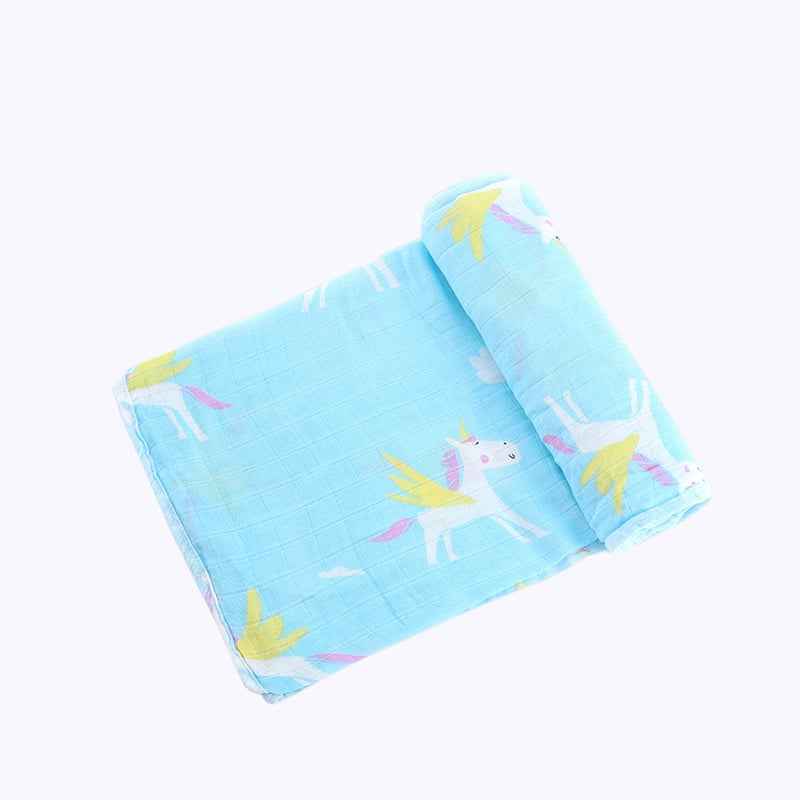 Bamboo Cotton Newborn Blankets and Swaddling Towels