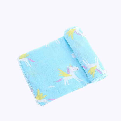 Bamboo Cotton Newborn Blankets and Swaddling Towels