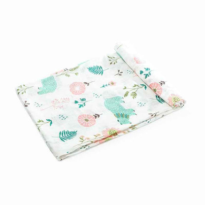Bamboo Cotton Newborn Blankets and Swaddling Towels