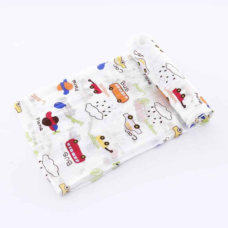 Bamboo Cotton Newborn Blankets and Swaddling Towels