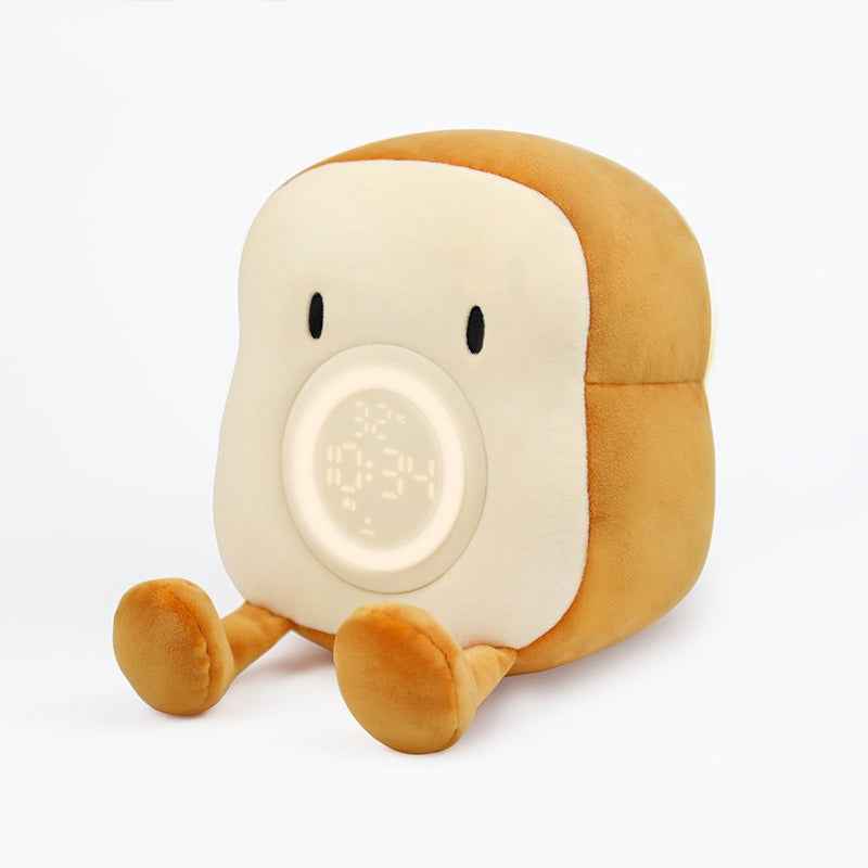 Plush Toast Alarm Clock Light