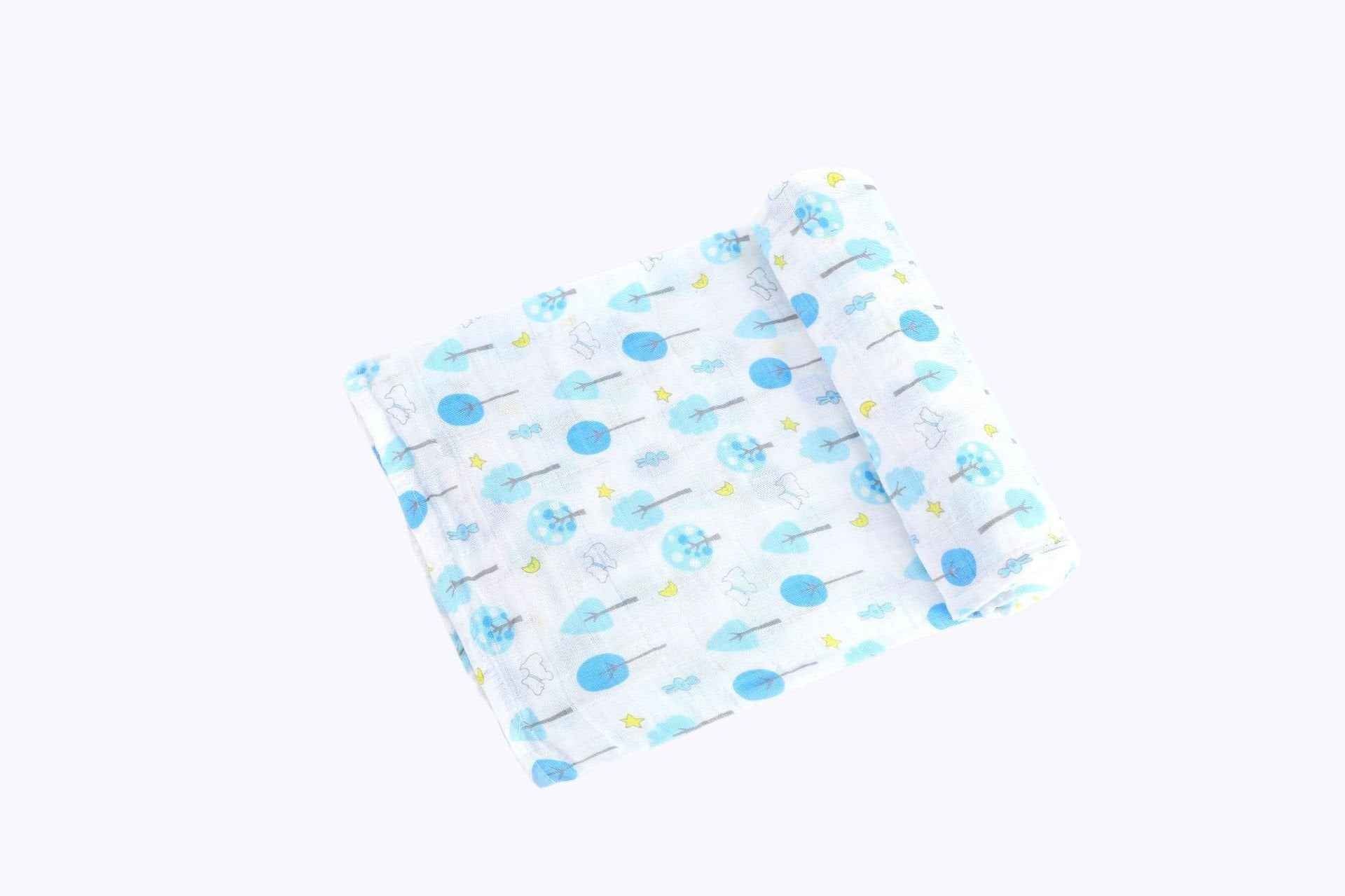 Bamboo Cotton Newborn Blankets and Swaddling Towels
