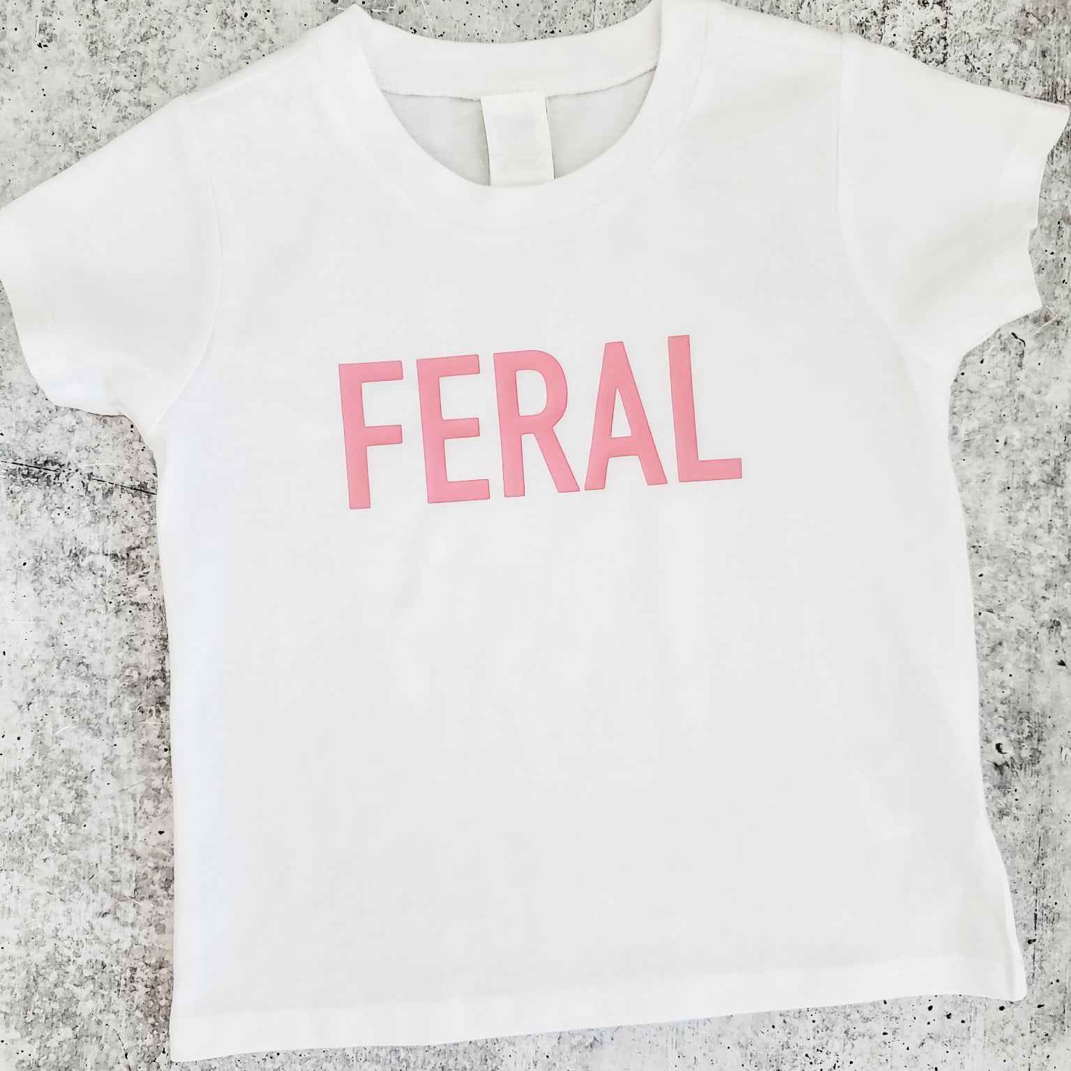 Funny Toddler T-Shirt – FERAL Baby Bodysuit for Playful Kids