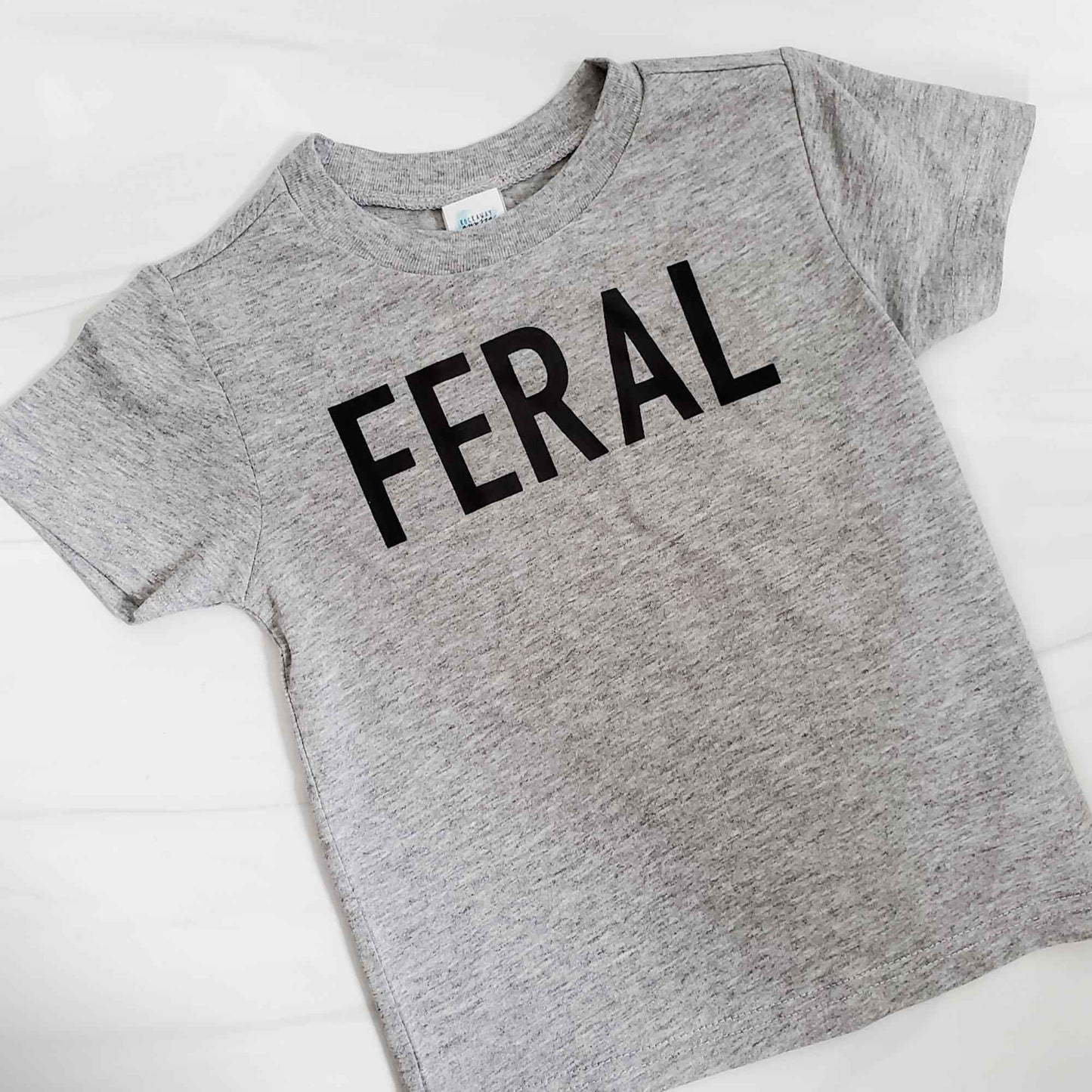 Funny Toddler T-Shirt – FERAL Baby Bodysuit for Playful Kids
