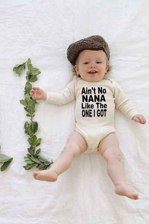 Funny Newborn Baby Romper – Cotton Short Sleeve Romper