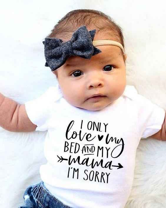 Funny Newborn Baby Romper – Cotton Short Sleeve Romper