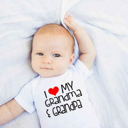 Funny Newborn Baby Romper – Cotton Short Sleeve Romper