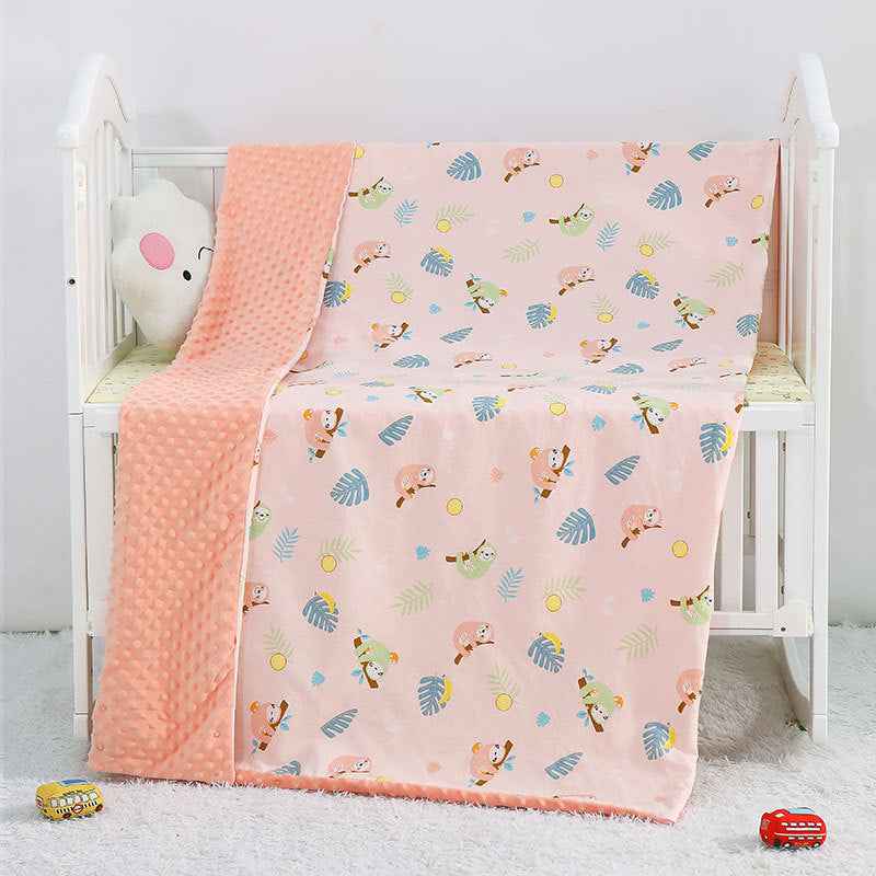 Cartoon Baby Blankets for Children and Strollers