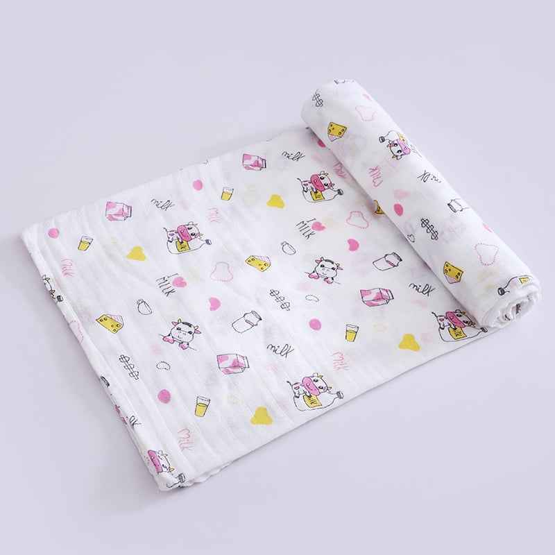 Bamboo Cotton Newborn Blankets and Swaddling Towels