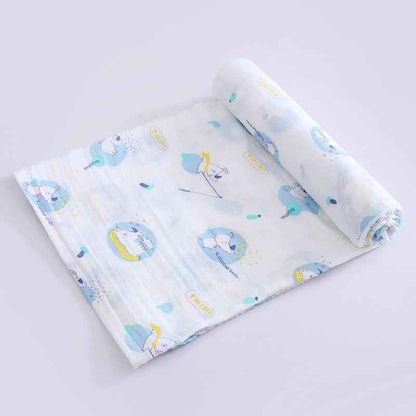 Bamboo Cotton Newborn Blankets and Swaddling Towels