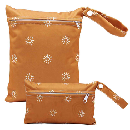 Cute Little Wet Dry Bags for Baby Diapers
