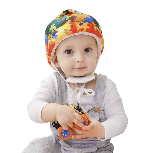 GREUS Baby Helmet for Crawling Walking Adjustable Baby Anti-Fall Head Protection Cushion Pillow Toddler Infant Cap Bumper Bonnet Child Protective Head Guard Hat