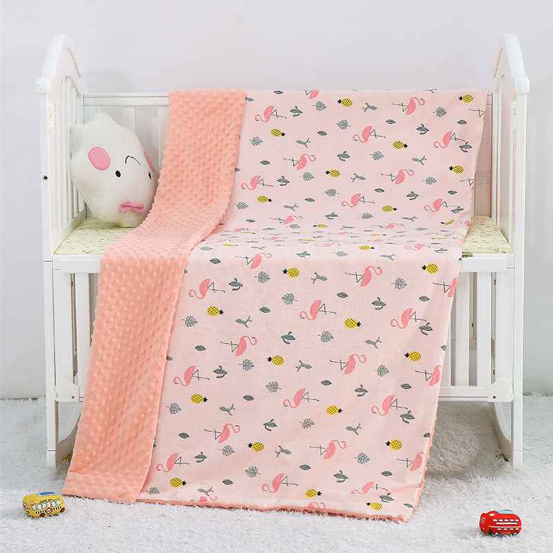 Cartoon Baby Blankets for Children and Strollers