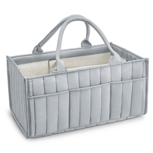 Diaper Caddy Organizer with Handles & Removable