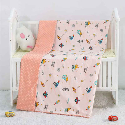 Cartoon Baby Blankets for Children and Strollers